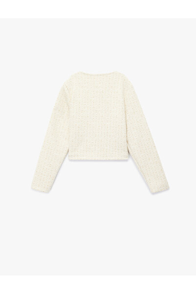 Koton Μακρυμάνικο μπουφάν με λαιμόκοψη και κουμπιά