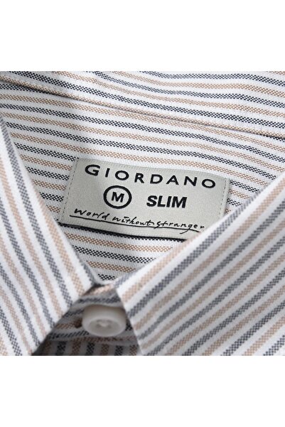 Giordano Men's Lion Oxford Shirt