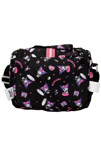 DODOMAR Kuromi Patterned Black Lunch Box