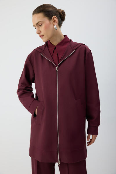 Touché Privé Zippered Hooded jacket