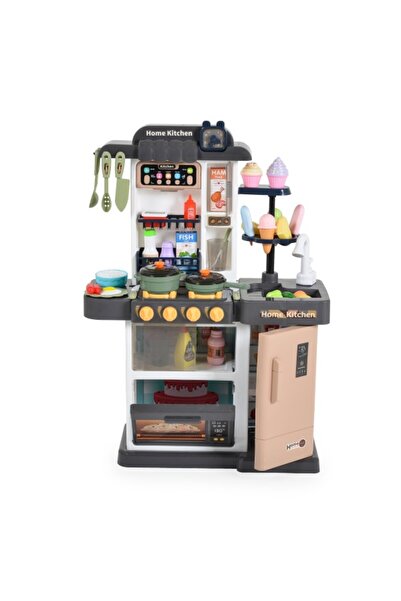 WD Interactive children's kitchen with steam and running water, 38 accessories, lights and sounds, 3 years+