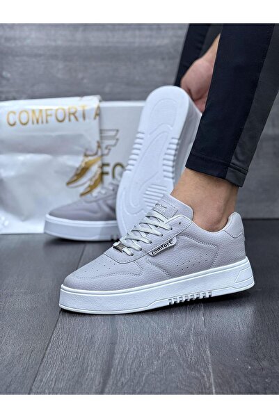 ORVIO Group Faux Leather Casual Men's Sneaker Shoes