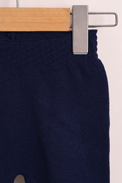 kidello Navy Blue Baby Boy Knitwear 3-Piece Set – Vest Set , with Pants, Long Sleeves