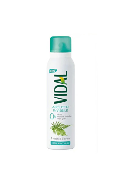 Vidal Deo Spray Muschio Bianco 150ml