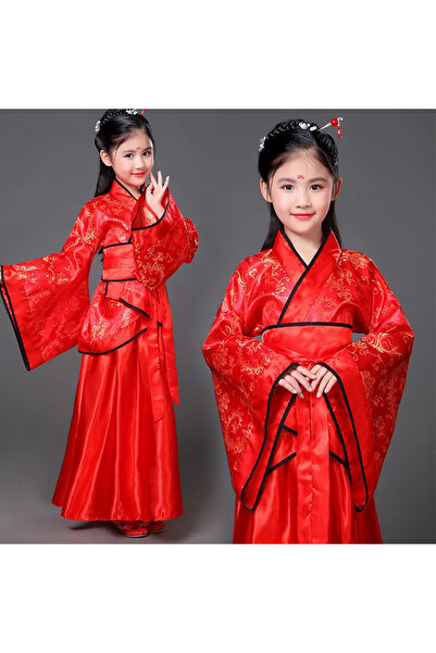 Al Aoyama girl Hanfu Traditional Dress Chinese Tang Dynasty kids Performance Cosplay Costume Clothing