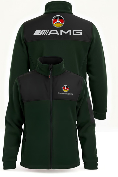 VİZYON İKRA Mercedes Amg Printed Cold and Windproof Workwear Fleece