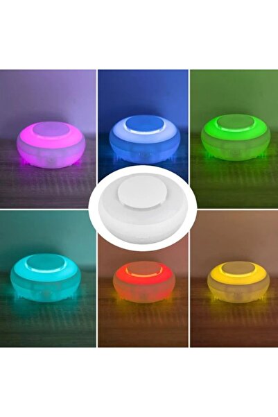 OEM Electric Perfume Diffuser with Colorful LED & 4 Fragrance Oils for Room Ø9.5cm