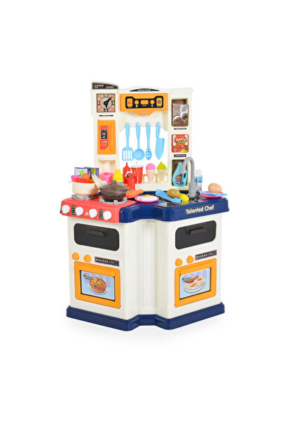 Bei Di Yuan Toys Παιδική κουζίνα από ταλαντούχο σεφ με τρεχούμενο νερό, 67 αξ...