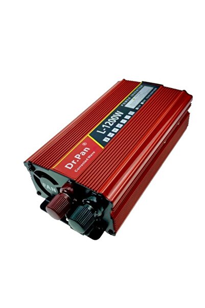 Tescomak Invertor de curent de la 12V la 220V 1200 W