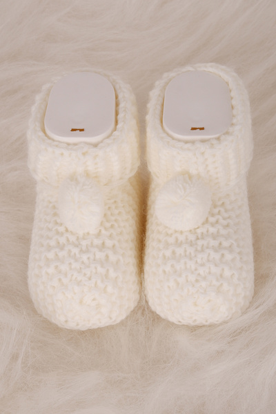 LilJoy Baby Socks Newborn Baby Booties Warm Baby Booties 0-3 Months