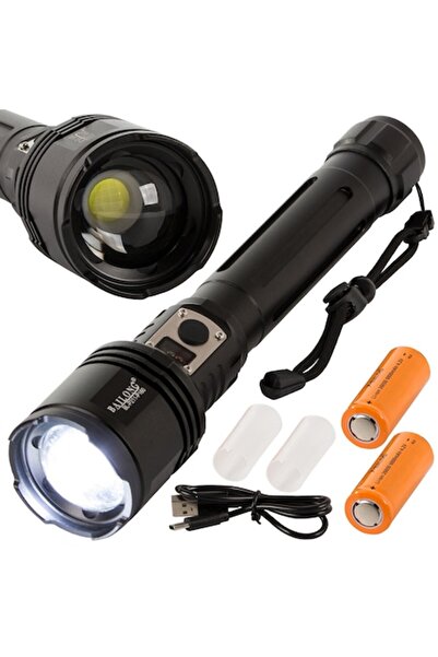 Bailong Lanternă tactică P221, CREE XHP160, 1000 lm, USB-C, IPX5