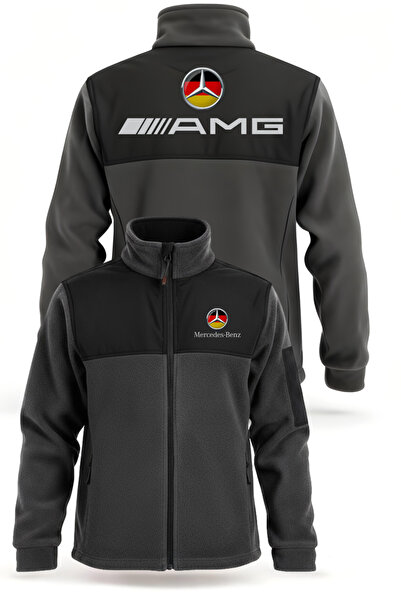 VİZYON İKRA Mercedes Amg Printed Cold and Windproof Workwear Fleece