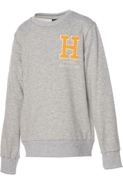 hummel Hmlelton Sweatshirt Unisex Children's Gray Sweatshirt - H921942