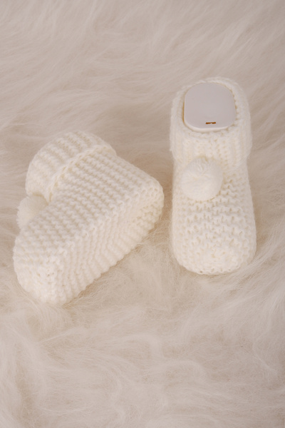LilJoy Baby Socks Newborn Baby Booties Warm Baby Booties 0-3 Months