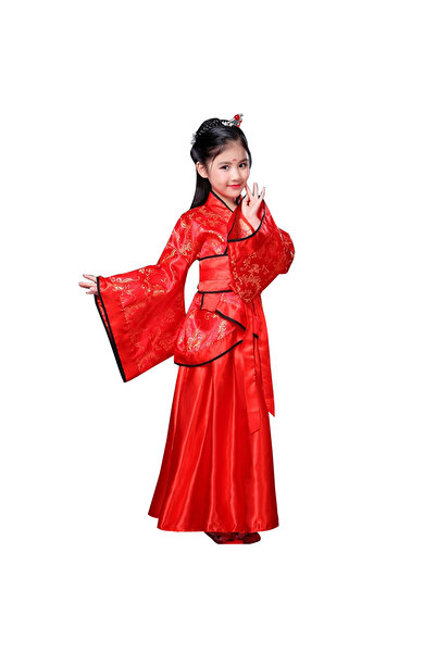 Al Aoyama girl Hanfu Traditional Dress Chinese Tang Dynasty kids Performance Cosplay Costume Clothing