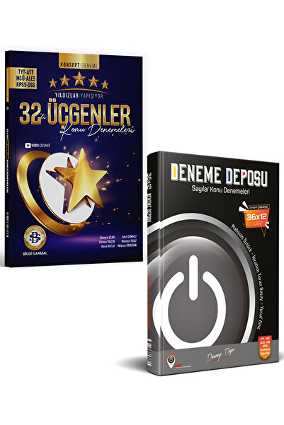Bilgi Sarmal Yayınları Yıldızlar Yarışıyor ve Deneme Deposu TYT AYT Üçgenler ...