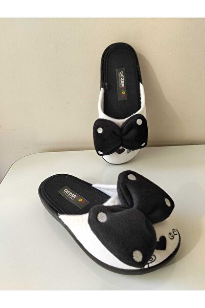 GEZER Girl's Indoor Slippers with Bow