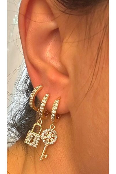 aryaaccesories 3’lü set küpe