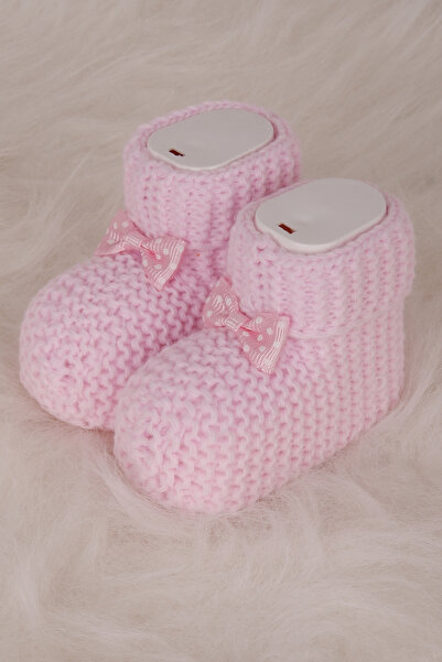 LilJoy Baby Girl Booties New Knitwear Warm Booties 0-3 Months
