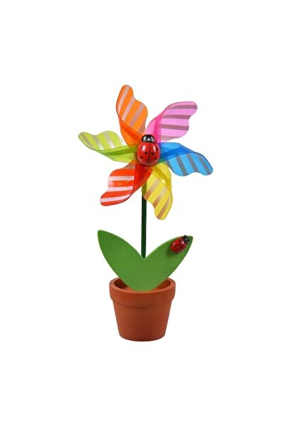 OEM Decorative Windmill (Planter Model), Multicolor, 15.5 cm