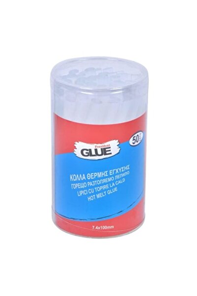 OEM Set of 50 silicone glue sticks 7.4x100 mm