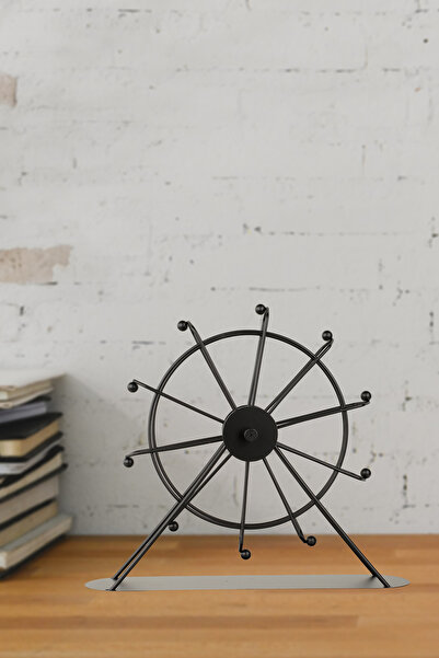 Begüsa Dönmedolap Hareketli Metal Aksesuar Siyah