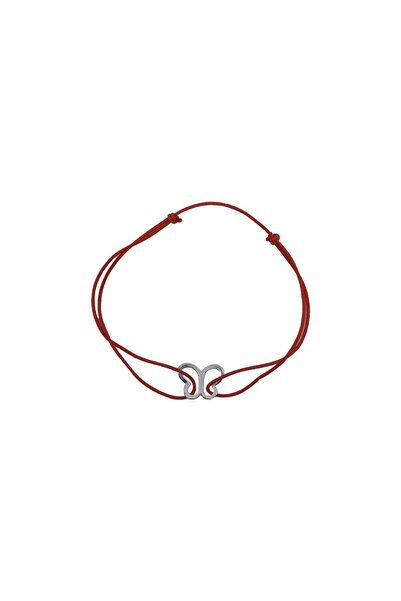 Flippy Bratara Snur Reglabil, Argint 925, Fluture, Jolie Silver, 0.4 g, 1 cm ...