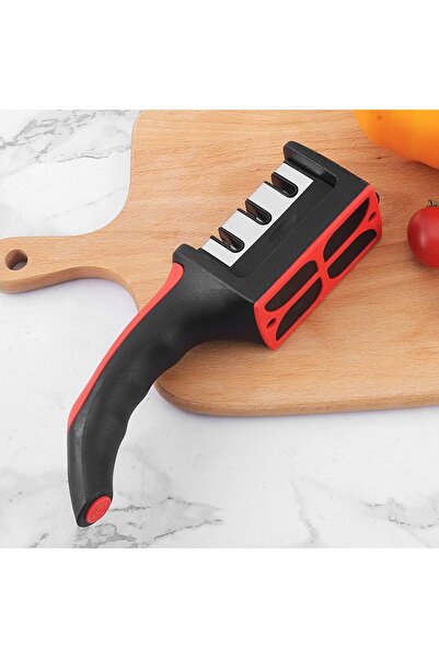 ENAR 3-in-1 Handheld 3-Stage Knife Sharpener for Blades and Scissors