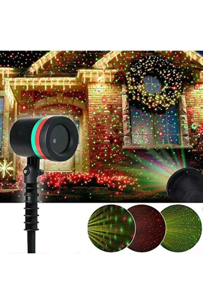 Promagg Christmas laser projector, outdoor up to 100 m, red and green light