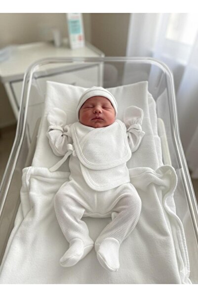 lorio kids Lorio Unisex Hospital Release 100% Cotton Snap Fastener Newborn 5-Piece Set