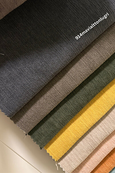 Perlife Gold ® Luxury Chenille Textured Blackout Curtain – No Pleats, Extra Foam – Rich Color Cardetel