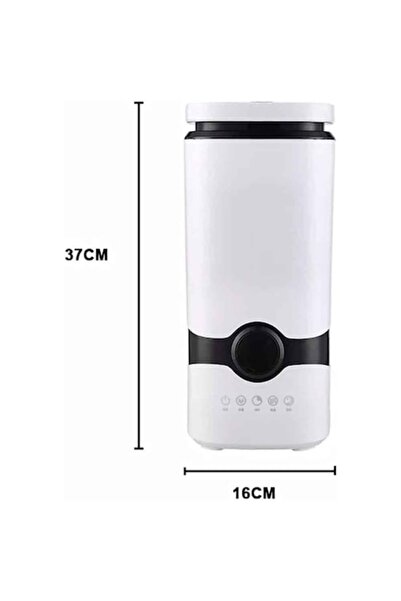 Retoo Lewer Automatic Humidifier with Aromatherapy, Hygrometer and Remote, 4L, White