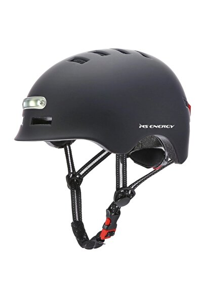 MS ENERGY Cască MSH-10 Neagră L