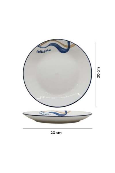 DESCLEAN Decorated Ceramic Plate Al-Wisam ZH-151