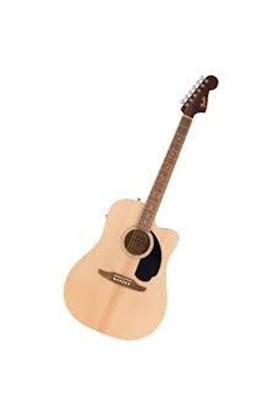 FENDER California Debut Redondo CE Dreadnought Ceviz Klavye Naturel Elektro Akustik Gitar