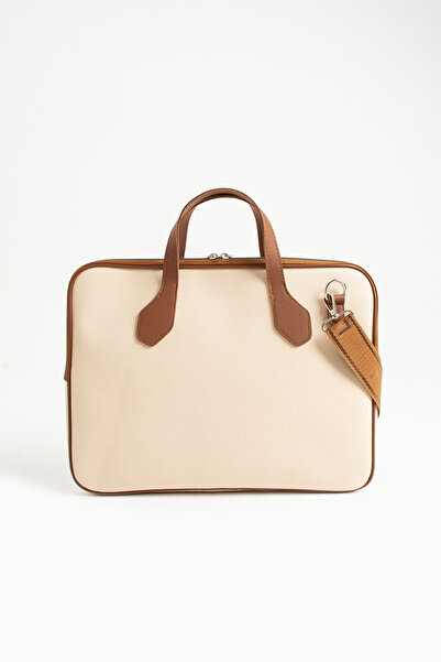 LUNABLU 15.6" Inch Waterproof Fabric Briefcase Computer Notebook Laptop Bag