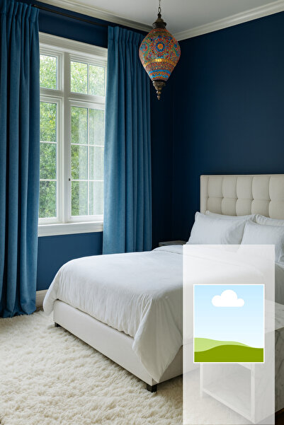 Perlife Gold ® Luxury Chenille Textured Blackout Curtain – No Pleats, Extra Foam – Rich Color Cardetel