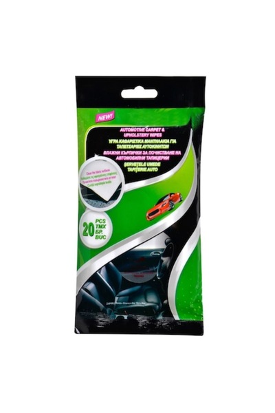 zola Wet wipes, Zola, for cleaning car upholstery - 20 pcs
