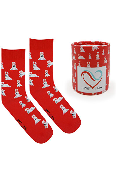 GOST LİRİA Rabbit Socks – Patterned Unisex Socks