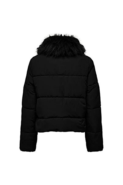 ONLY ONLMAGGI Γυναικείο Παλτό Puffer με Γούνα – Με Γούνινη Κουκούλα, Φερμουάρ...