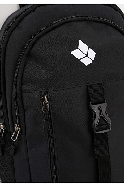 Boman Shop Black Multi-Compartment Waterproof Sports Course Laptop Travel and Daily Use Backpack