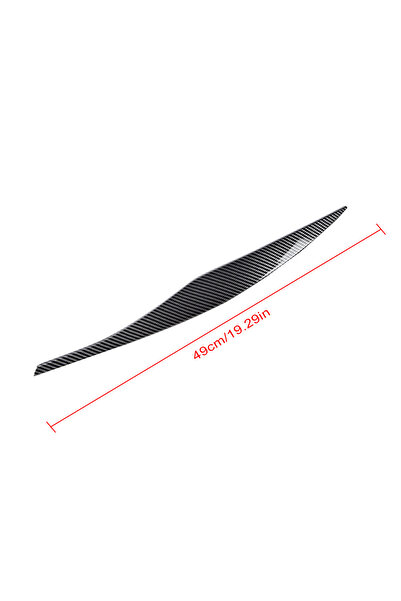 RADUS Headlight cover set for BMW 3 Series E90/E91, carbon