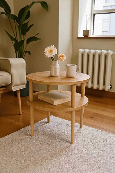 HESA Moreno Orta sehpa Konik Ayaklı Exclusive Tasarım Yan sehpa çok amaçlı ku...