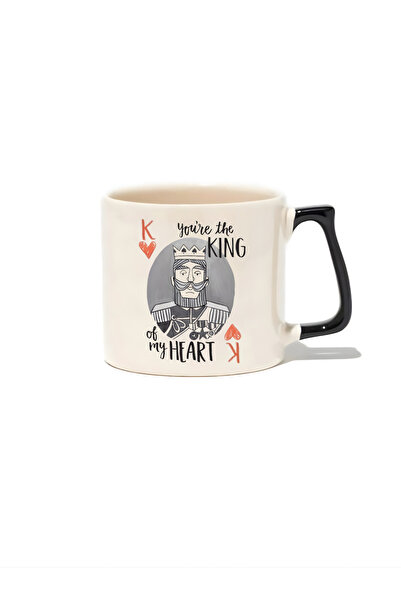 baskigo.com You'Re the King of My Heart Luxury Mug - Gift Ceramic Mug