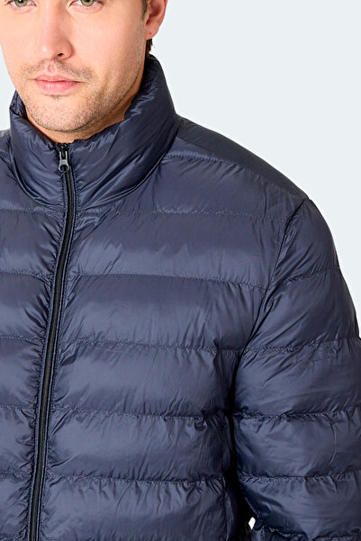 Slazenger Braum Men's Inflatable Navy Blue Jacket & Coat