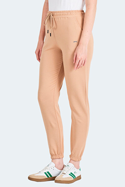 Slazenger Iceron I Women's Beige Sweatpants