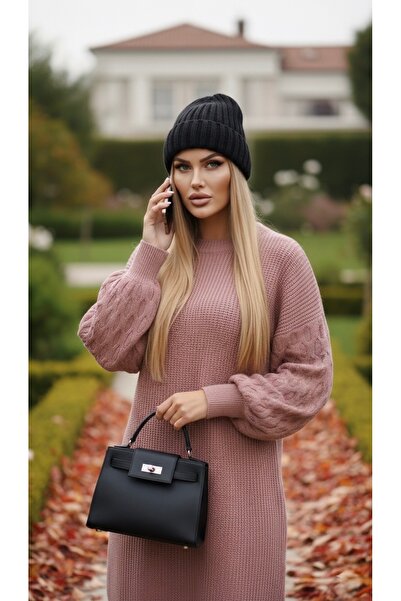 bohostyle Knitted winter dress