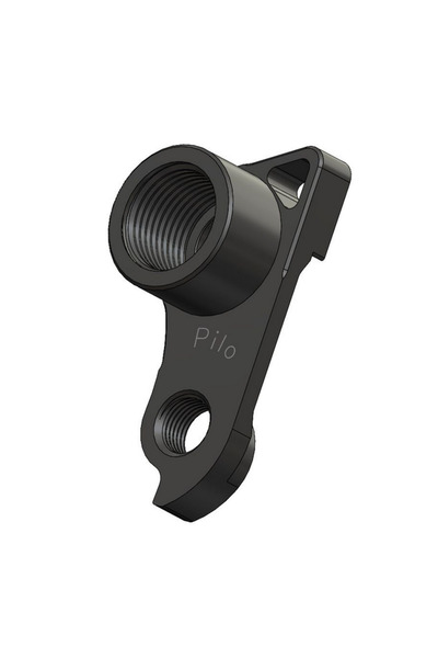 PİLO Ramă pentru urechi D851 Kona din aluminiu anodizat negru