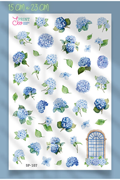 SooPRINT Ortanca Sokak Sticker Koleksiyonu - Bullet Journel / Planner / Ajand...