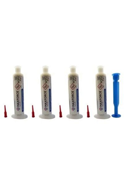 Bayer Maxforce White IC Insecticide Gel Set 30 g x 4 pcs + PLUNGER opaque dispenser 1 pc